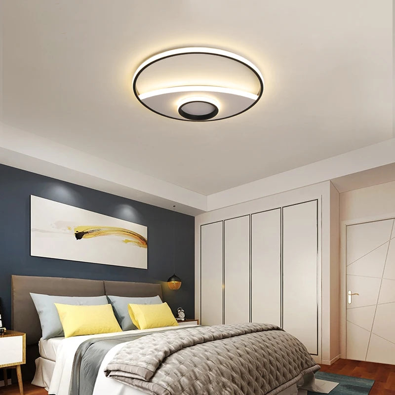 plafonnier design moderne pour éclairage intérieur polyvalent - vue 5 sur 12