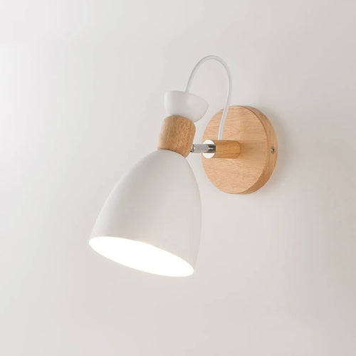 Modern minimalist nordic macaron LED wall light - vue 8 sur 11