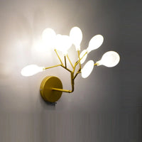 Modern tree-shaped wall light with elegant minimalist design