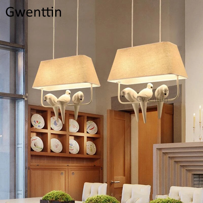 suspension décorative en forme d'oiseau pour intérieur moderne - vue 6 sur 9