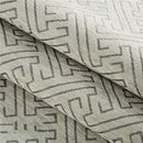 Rideau occultant motif géométrique style moderne sur mesure
