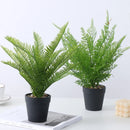 Artificial tropical banana plant in pot jungle realistic decor