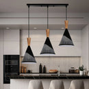 suspension loft vintage avec abat-jour industriel moderne