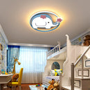 plafonnier éléphant mignon pour chambre d'enfant éclairage intérieur ludique