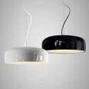 suspension moderne en aluminium luminaire rond pour intérieur