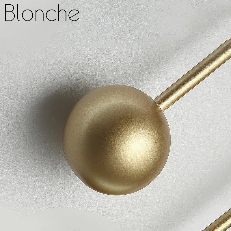 lampe de chevet créative à led trois lumières dimmables pour intérieur - vue 5 sur 7