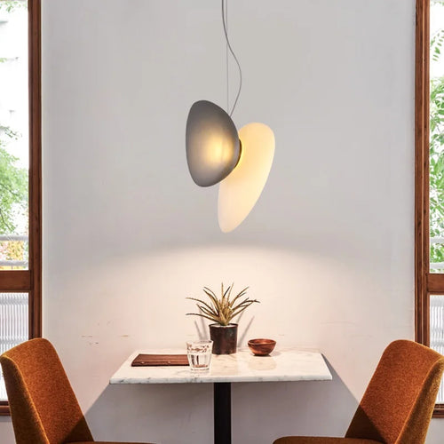 Nordic glass pendant light for minimalist restaurants - vue 2 sur 30