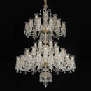 lustre en cristal européen pour décoration moderne et élégante