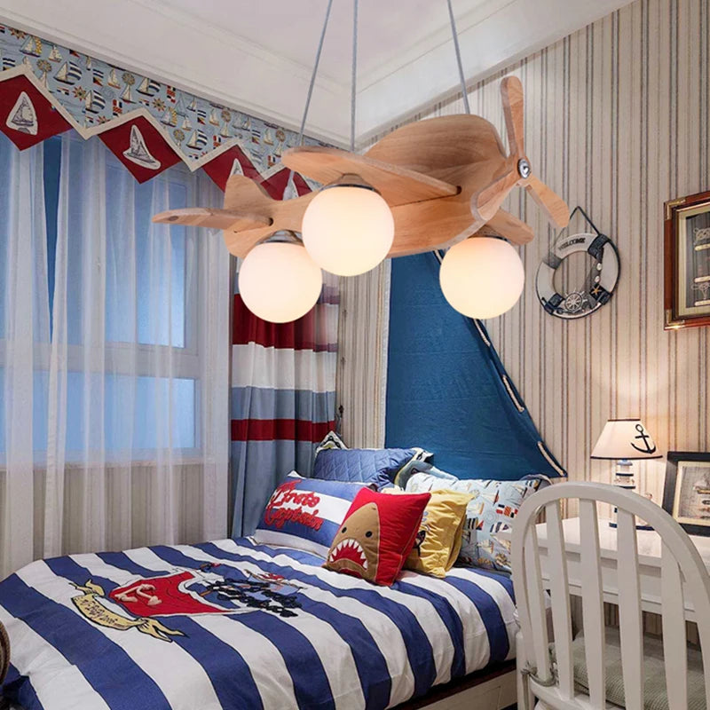 suspension led pour chambre d'enfant et salon - vue 5 sur 9