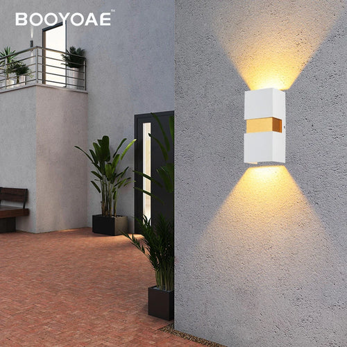 Éclairage extérieur LED Escalier Entrée Applique Murale Lampe Jardin Avant Stoep Terrasse Étanche IP54 Porte Phare Éclairage Mural - vue 4 sur 8
