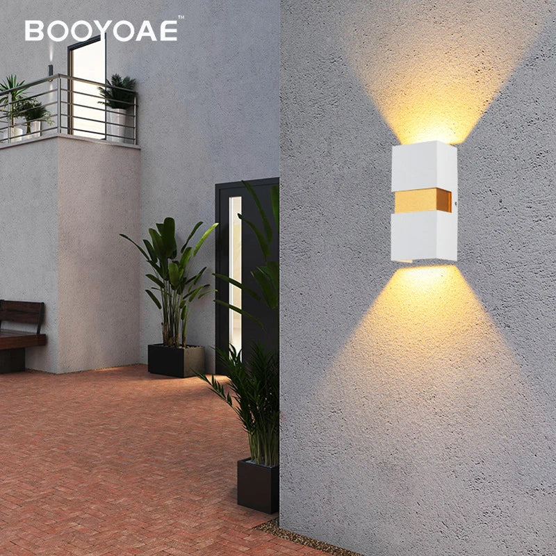 Éclairage extérieur LED Escalier Entrée Applique Murale Lampe Jardin Avant Stoep Terrasse Étanche IP54 Porte Phare Éclairage Mural - vue 3 sur 8