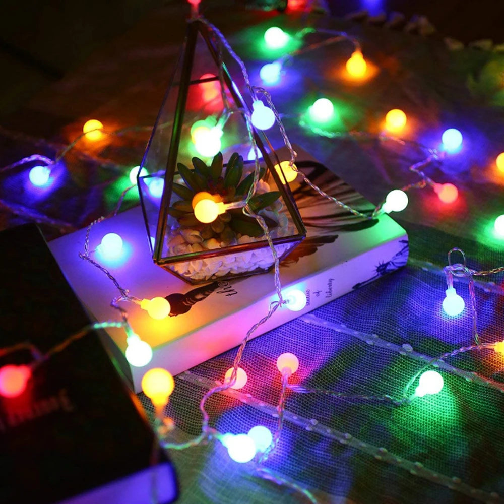 guirlande lumineuse à led pour décorations de Noël et mariage - vue 3 sur 9