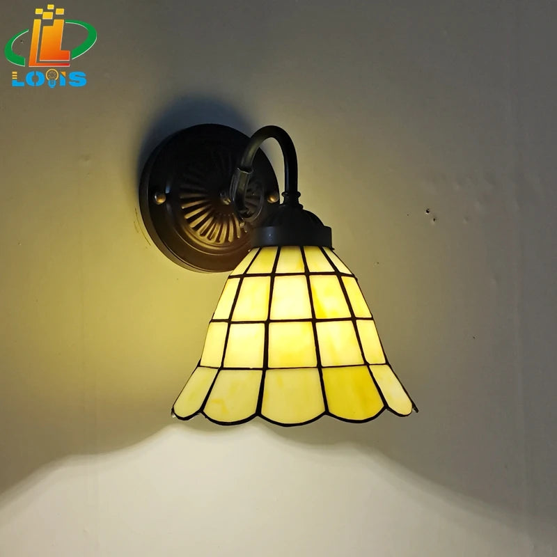 Minimalist Nordic handmade glass wall light - vue 4 sur 6