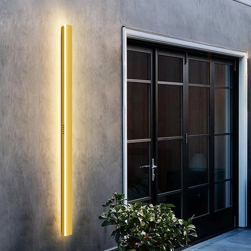 LED applique extérieure longue appliques murales moderne étanche IP65 porche jardin applique intérieure chambre chevet décoration Lightin - vue 2 sur 6