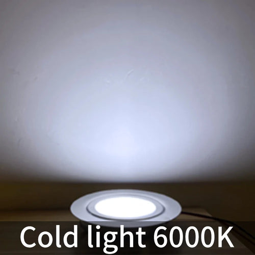 Stainless steel waterproof LED spotlight for outdoor and boat - vue 8 sur 8