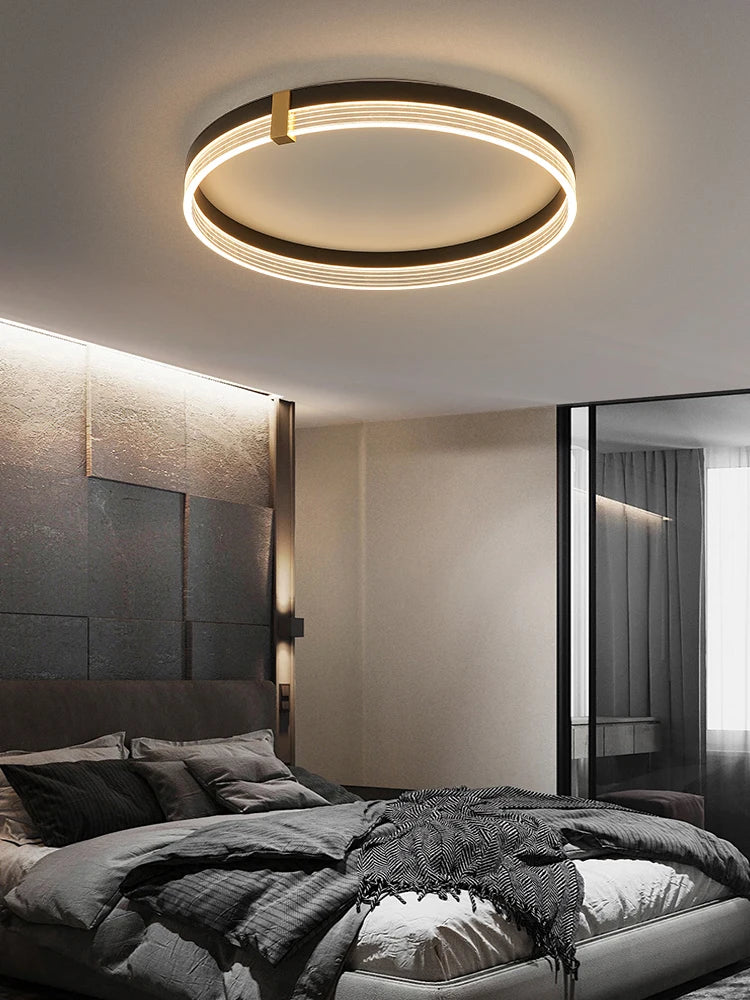 plafonnier led dimmable avec télécommande - vue 5 sur 10