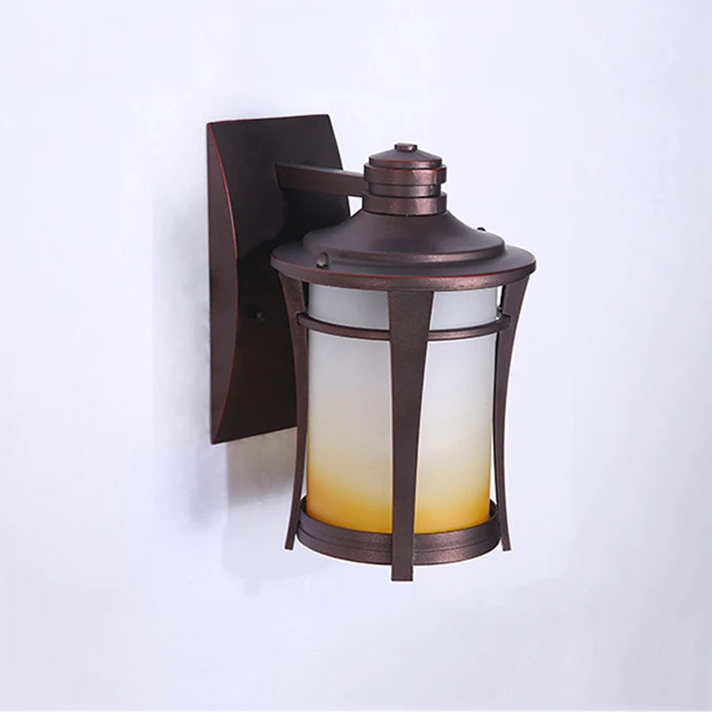 applique murale rétro vintage imperméable pour intérieur et extérieur - vue 4 sur 7