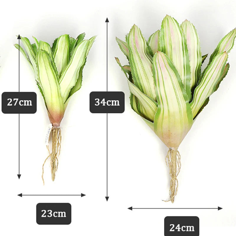 plantes succulentes artificielles toucher réel pour décoration intérieure - vue 11 sur 10