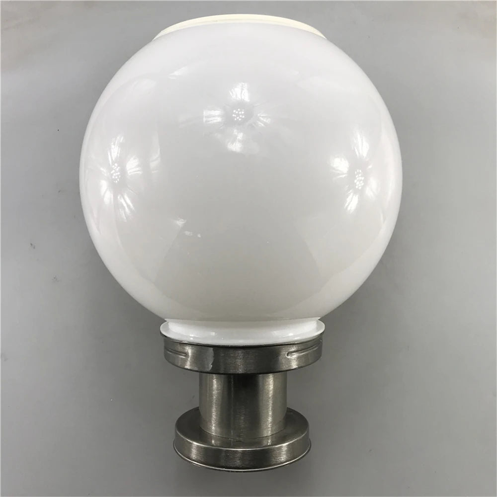 Lampadaire solaire à 24led en acier inoxydable - vue 6 sur 10