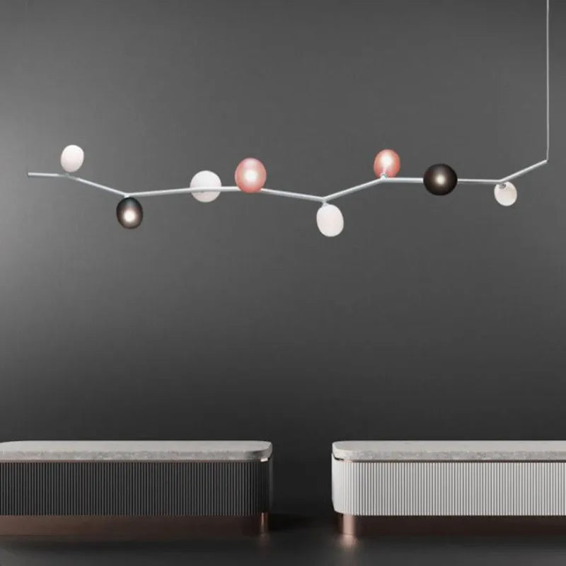 lustre nordique pour éclairage décoratif et ambiance chaleureuse