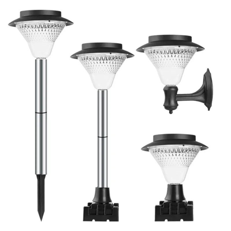 Lampe LED solaire contemporaine à 86 lumières - vue 4 sur 9