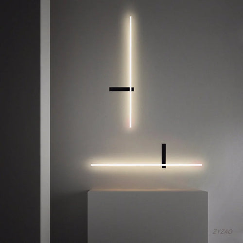 Minimalist modern LED wall light for interior decoration - vue 5 sur 15