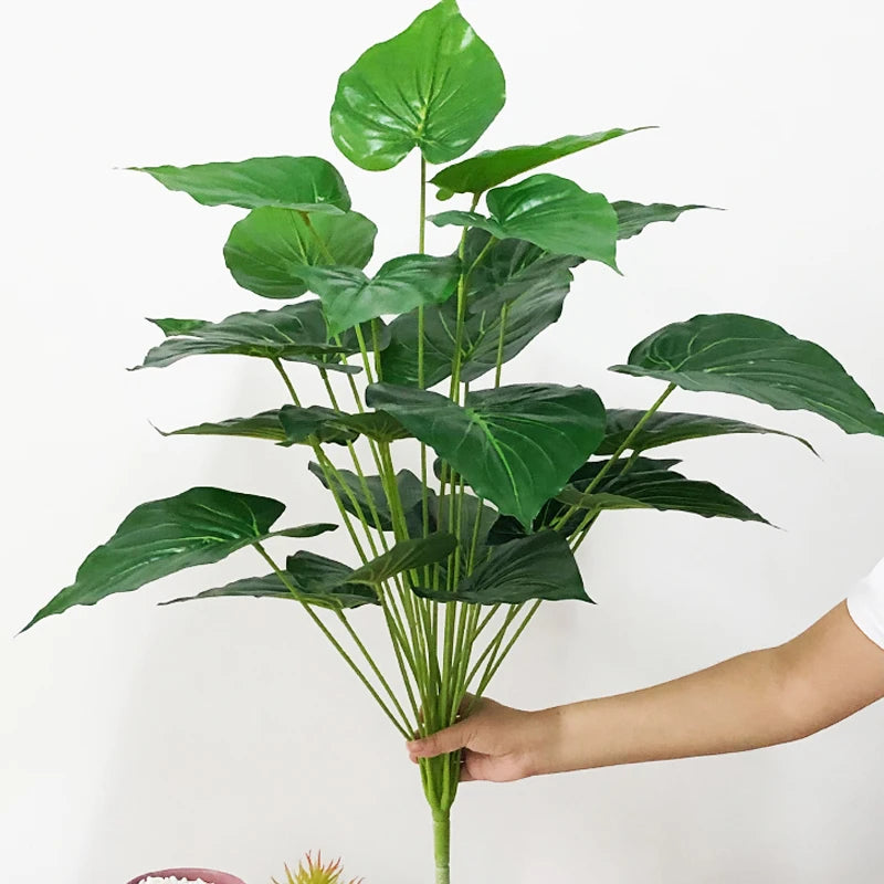 plantes artificielles bonsaï monstera palmier décoration intérieure et extérieure - vue 10 sur 10