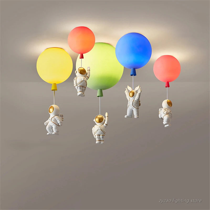suspension nordique décorative pour chambre d'enfant design ludique - vue 2 sur 22