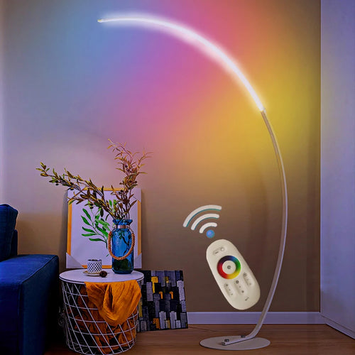 Lampadaire LED à arc moderne nordique - vue 6 sur 8