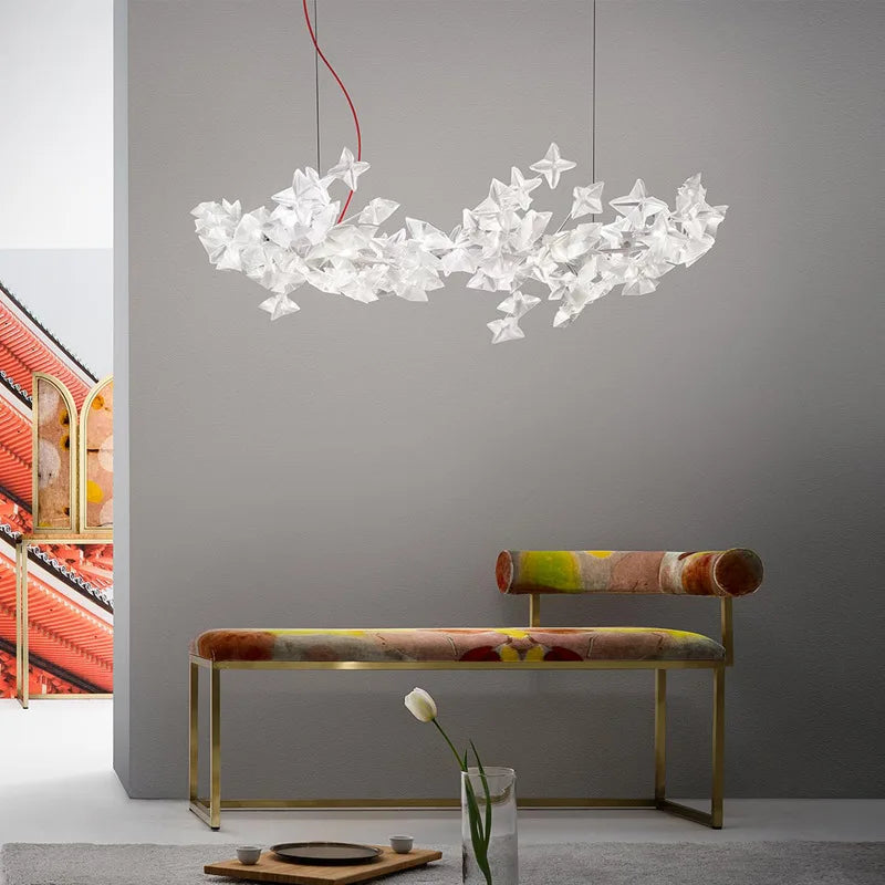 lustre créatif décoratif avec motif floral élégant - vue 3 sur 8