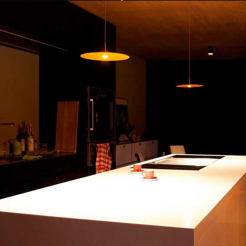 suspension rétro nordique design circulaire pour décoration intérieure - vue 7 sur 6