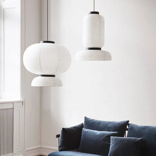 Suspension Design Formakami Moderne Chêne tissé - vue 4 sur 21