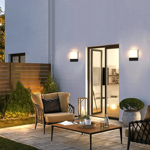 applique murale extérieure imperméable pour jardin hôtel villa - vue 5 sur 12