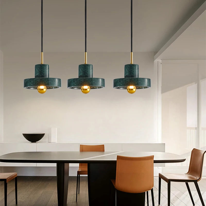 suspension en marbre pour décoration intérieure moderne et élégante