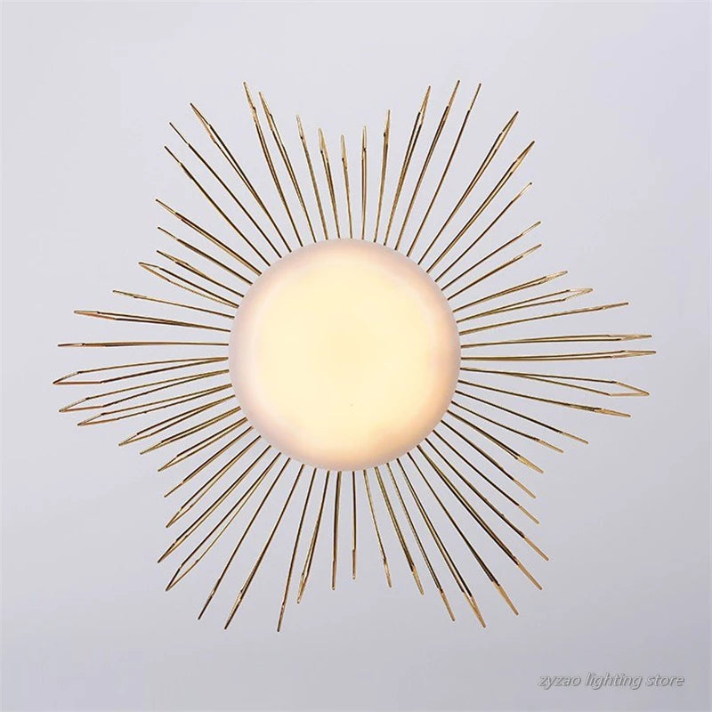 lustre en fer moderne pour décoration intérieure nordique - vue 4 sur 9