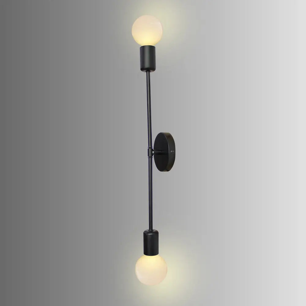 applique murale led double tête style industriel rétro - vue 4 sur 8