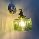 Applique murale verre rotatif laiton led miroir intérieur