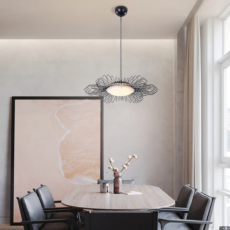 suspension design nordique ligne artistique lmap luminaire décoratif - vue 4 sur 9