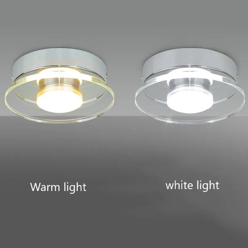 lampe moderne simple montée en surface led étanche