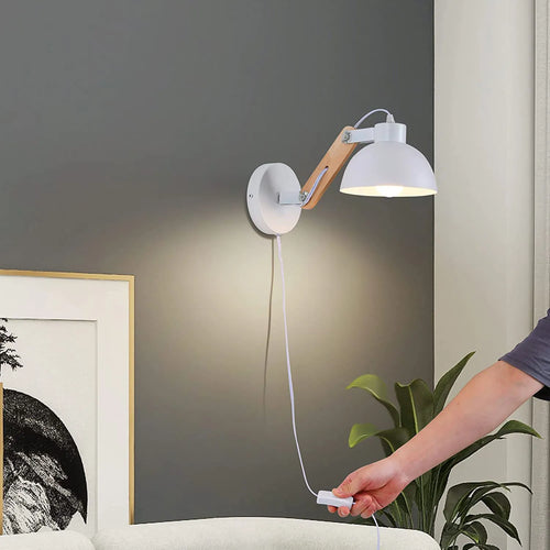 Led wall light for minimalist european interior decor - vue 2 sur 22