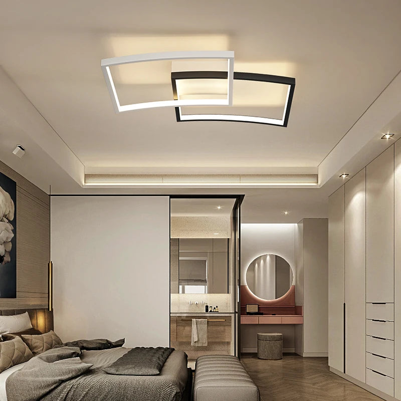 lustre led en aluminium pour intérieur et espaces commerciaux - vue 5 sur 9