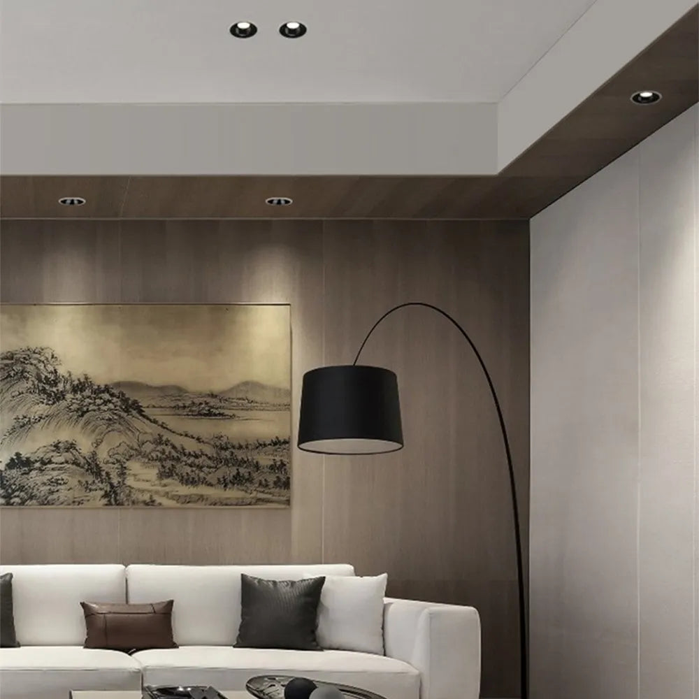 spot led encastrable plafond nid d'abeille sans éblouissement - vue 7 sur 9