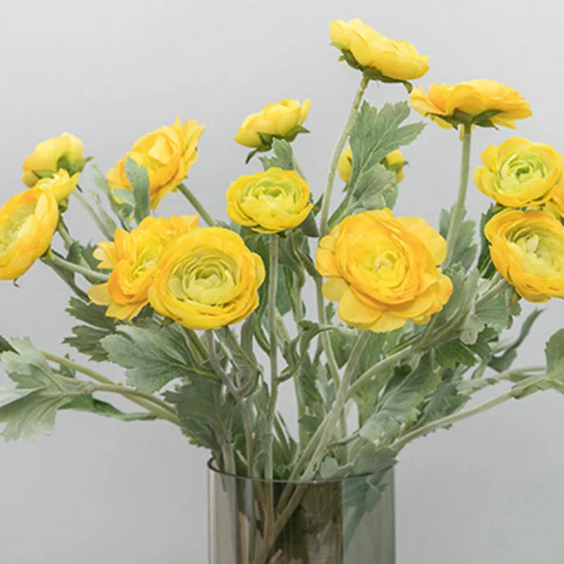 fleurs en soie artificielles de lotus pour décoration intérieure - vue 4 sur 11