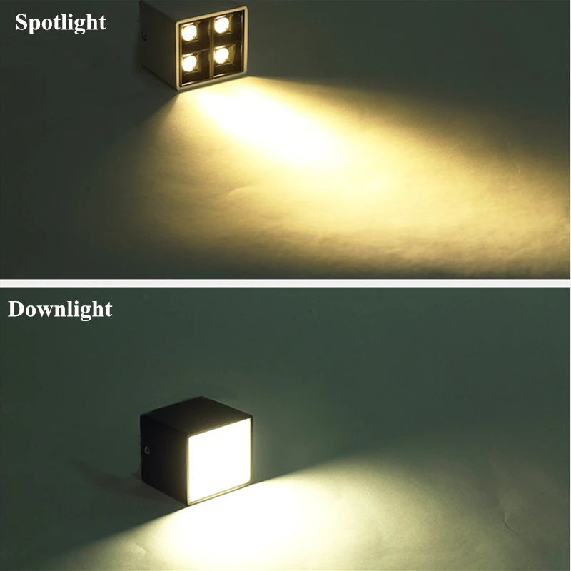 plafonnier led carré pour maison et hôtel monté en surface - vue 7 sur 10