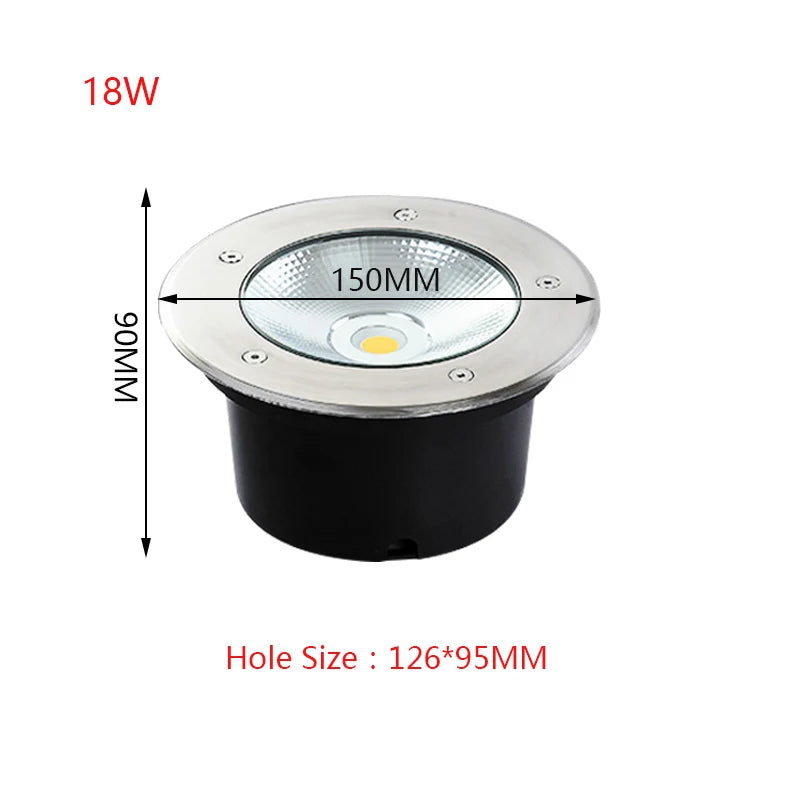 spot led étanche pour éclairage extérieur de jardin - vue 15 sur 14
