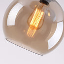 Suspension boule de verre design