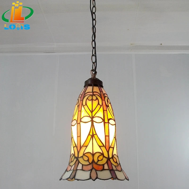 lustre en rotin rétro pour décoration intérieure et extérieure - vue 7 sur 6