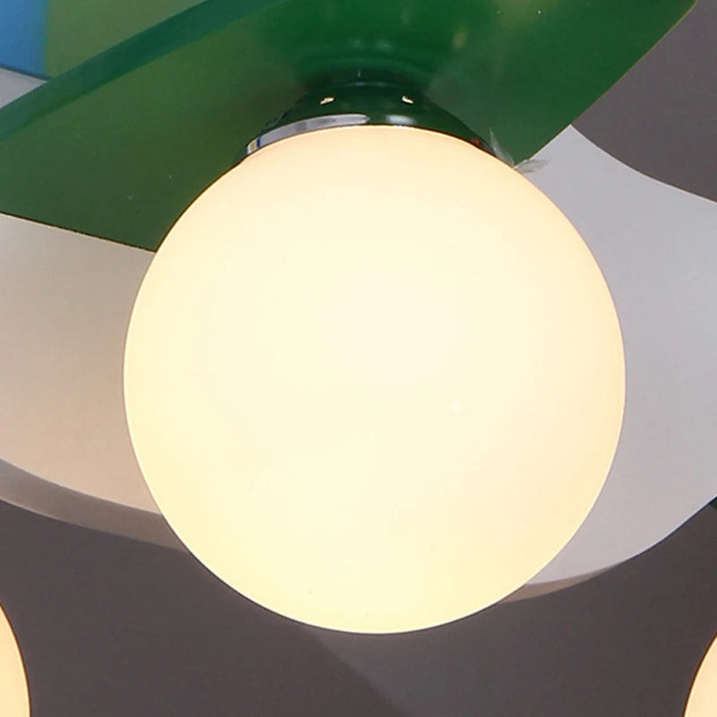 suspension led pour chambre d'enfant et salon - vue 7 sur 9