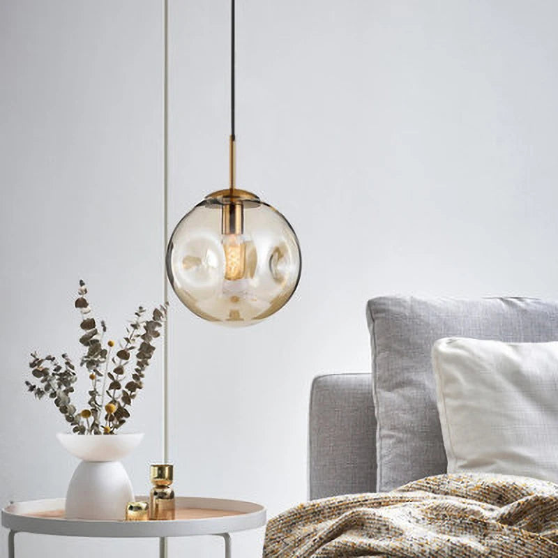 suspension vintage loft led pour luminaire - vue 5 sur 8