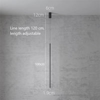 Modern minimalist decorative LED pendant light